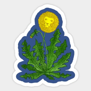 dandy lion Sticker